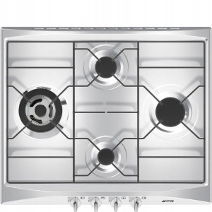 PŁYTA GAZOWA SMEG SR264X2 60CM STAL NIERDZEWNA