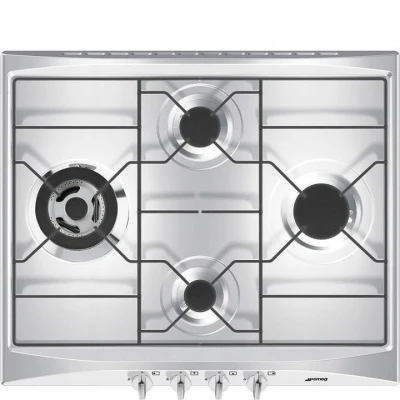 PŁYTA GAZOWA SMEG SR264X2 60CM STAL NIERDZEWNA