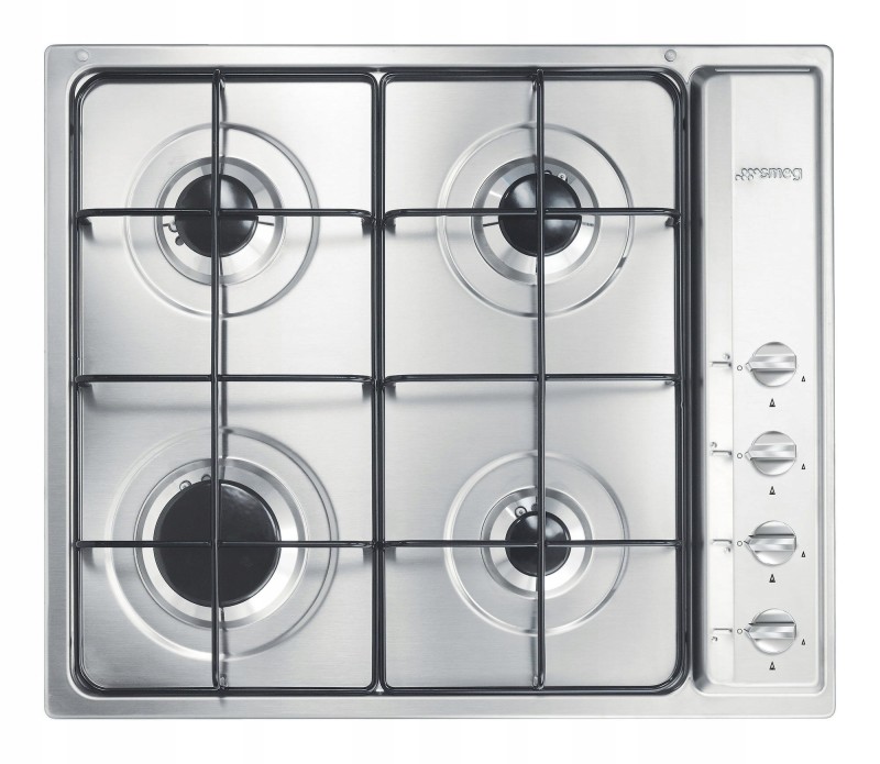 SMEG PŁYTA GAZOWA STAL NIERDZEWNA S64S