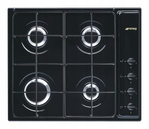 SMEG PŁYTA GAZOWA CZARNA S64SN SELEZIONE