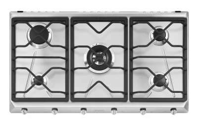 PŁYTA GAZOWA SMEG STAL NIERDZEWNA SRV596O