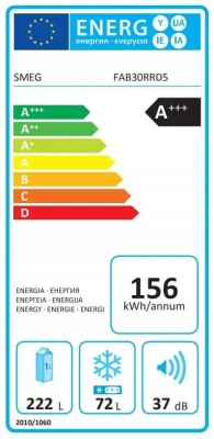 Lodówka SMEG FAB30RRD5
