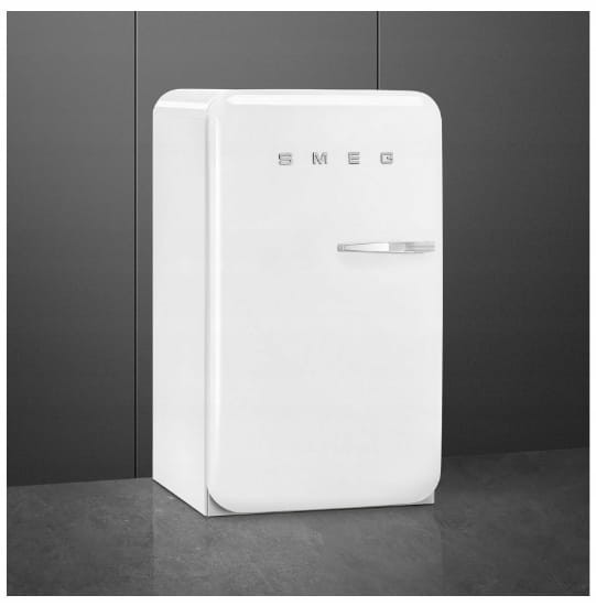 LODÓWKA CHŁODZIARKA WOLNOSTOJĄCA JEDNODRZWIOWA RETRO SMEG BIAŁA