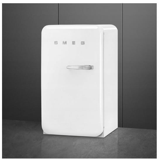 LODÓWKA CHŁODZIARKA WOLNOSTOJĄCA JEDNODRZWIOWA RETRO SMEG BIAŁA