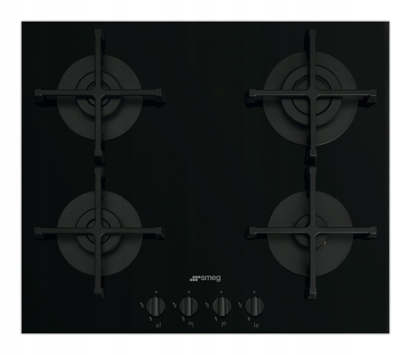 SMEG PŁYTA GAZOWA CZARNA PV264B