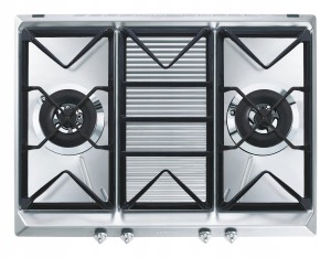 SMEG PŁYTA GAZOWA STAL NIERDZEWNA SRV572XG