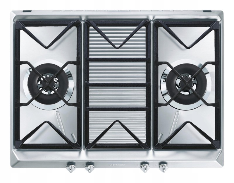 SMEG PŁYTA GAZOWA STAL NIERDZEWNA SRV572XG