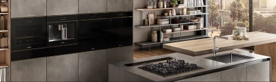 Bateria kuchenna stojąca Smeg MF8CR srebrny