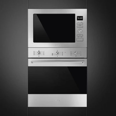 Kuchenka mikrofalowa do zabudowy Smeg FMI425X