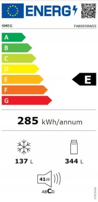 Chłodziarko-zamrażarka Smeg FA8005RAO5