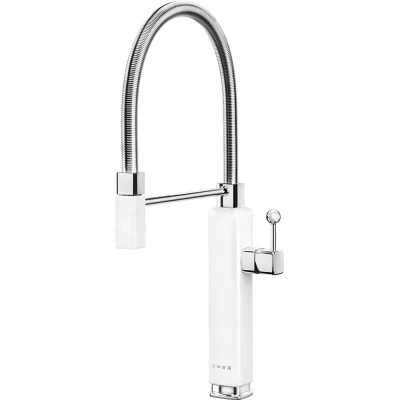 SMEG Bateria MDF50WH chrom/biały