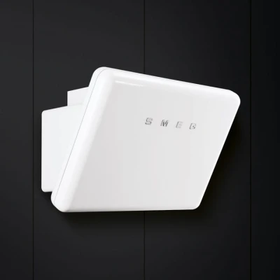Okap przyścienny Smeg KFAB75WH BIAŁY 75 CM LED
