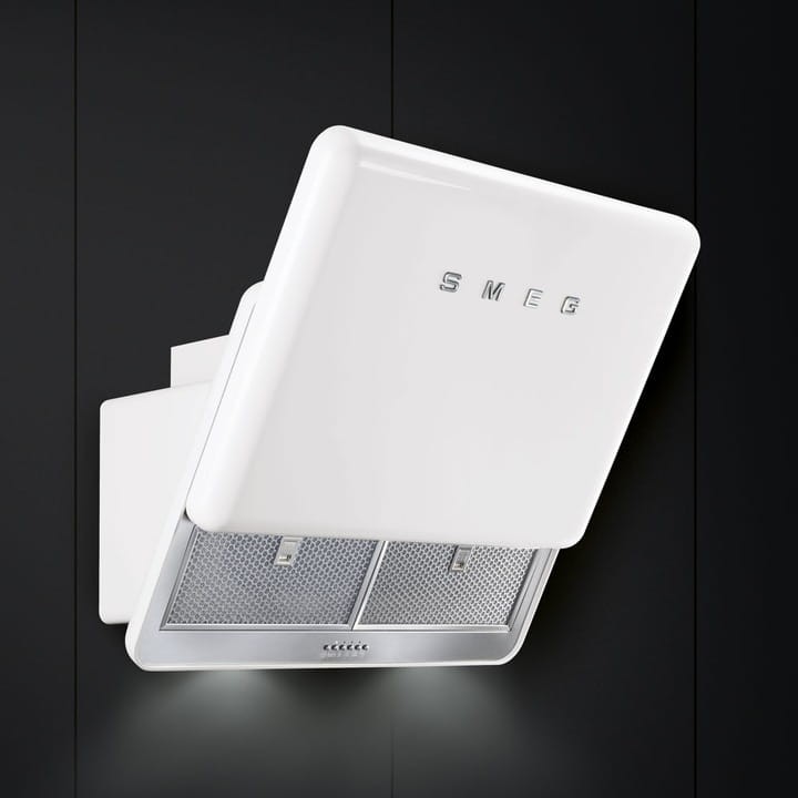 Okap przyścienny Smeg KFAB75WH BIAŁY 75 CM LED