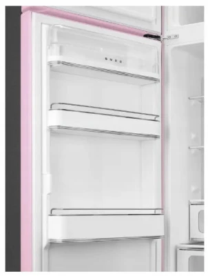 LODÓWKA WOLNOSTOJĄCA 60CM DWUDRZWIOWA RETRO SMEG FAB30LPK5 RÓŻOWA