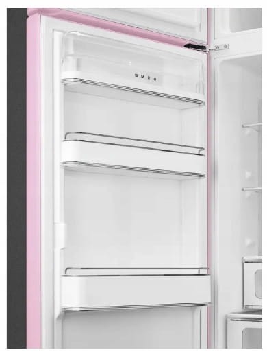 LODÓWKA WOLNOSTOJĄCA 60CM DWUDRZWIOWA RETRO SMEG FAB30LPK5 RÓŻOWA