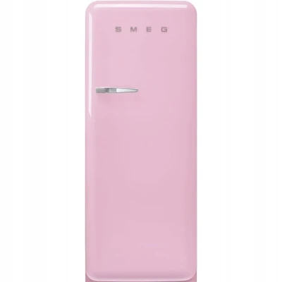 LODÓWKA WOLNOSTOJĄCA SMEG FAB28RPK5 PASTELOWY RÓŻ