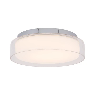 Lampa sufitowa Plafon PAN S 12W IP44 LED Chrom Nowodvorski