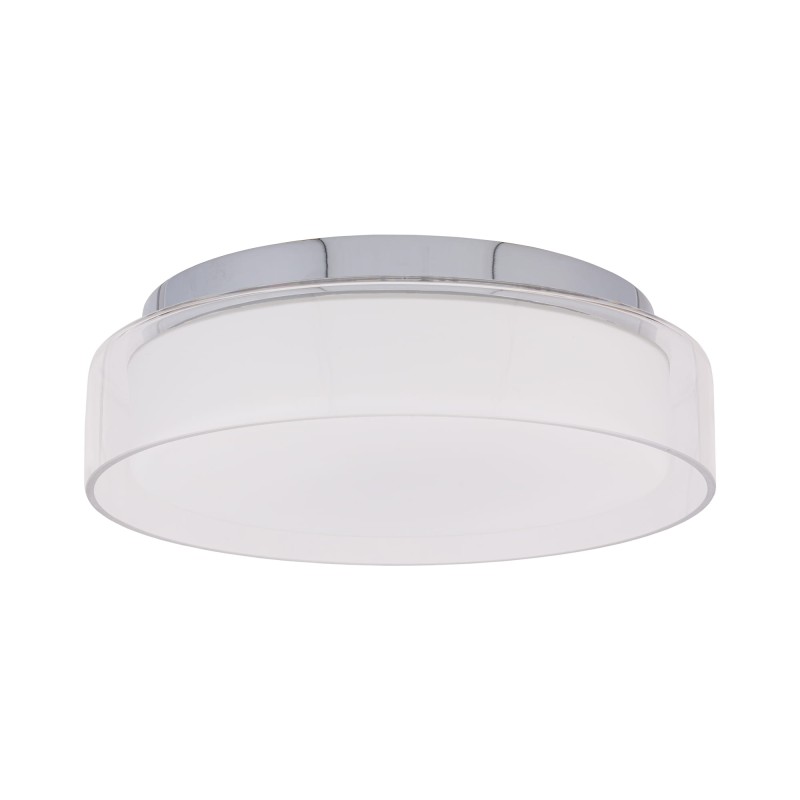 Lampa sufitowa Plafon PAN S 12W IP44 LED Chrom Nowodvorski