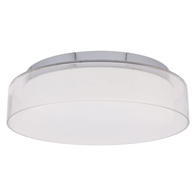 Lampa sufitowa Plafon PAN M 17W IP44 LED Chrom Nowodvorski