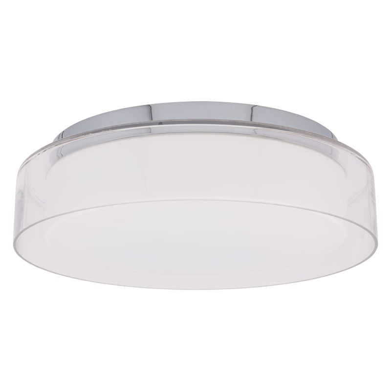 Lampa sufitowa Plafon PAN M 17W IP44 LED Chrom Nowodvorski
