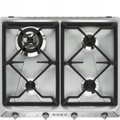 SMEG PŁYTA GAZOWA STAL NIERDZEWNA SR964XGH