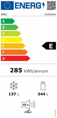 Chłodziarko-zamrażarka Smeg FA3905RX5