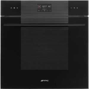 Piekarnik z funkcją mikrofal Smeg SO6402M2B