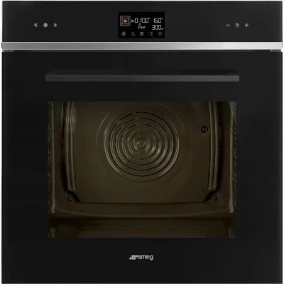 Piekarnik z funkcją mikrofal Smeg SO6402M2B
