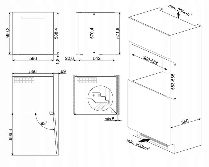 Chłodziarka do wina Smeg CVI129G
