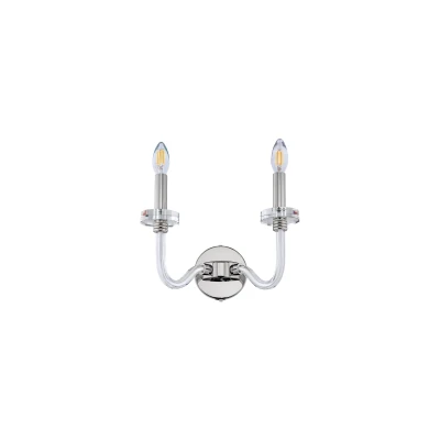 Kinkiet ścienny HAMPTON 2x40W IP20 E14 Chrom Nowodvorski