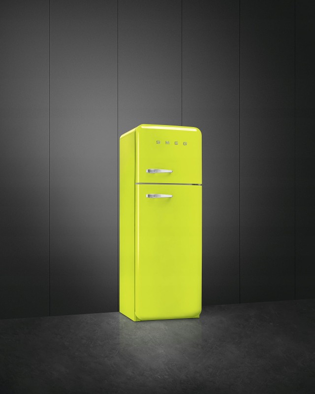 Lodówka dwudrzwiowa Smeg FAB30RLI5 Limonkowa