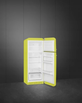 Lodówka dwudrzwiowa Smeg FAB30RLI5 Limonkowa