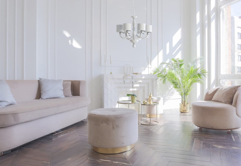 Żyrandol Lampa wisząca NEWPORT 6x40W E14 Biały Nowodvorski