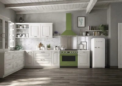 KUCHNIA WOLNOSTOJĄCA Z PŁYTĄ INDUKCYJNĄ SMEG CPF9IPOG 90x60CM ZIELONY