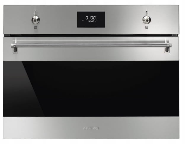 KUCHENKA MIKROFALOWA DO ZABUDOWY 45CM STAL NIERDZEWNA Smeg SF4301MX