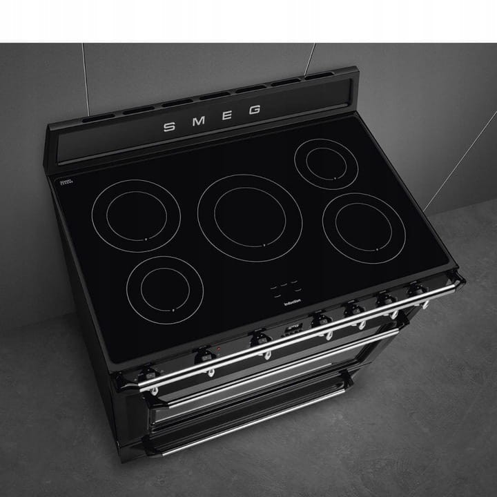 Kuchnia indukcyjna 90cm 9 funkcji pieczenia Smeg TR90IBL2