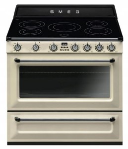 Kuchnia indukcyjna 90cm 9 funkcji pieczenia Smeg TR90IP2