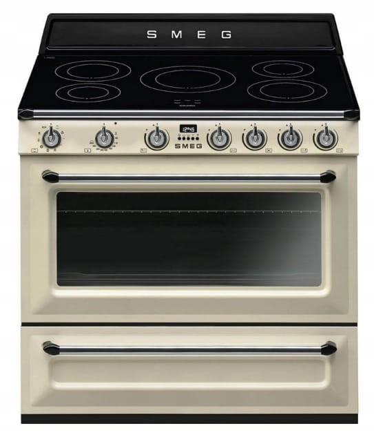 Kuchnia indukcyjna 90cm 9 funkcji pieczenia Smeg TR90IP2