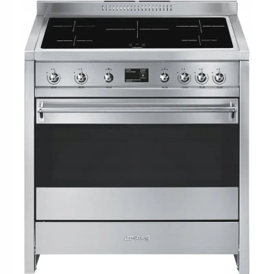 Kuchnia wolnostojąca z płytą indukcyjną 90cm Smeg A1PYID-9