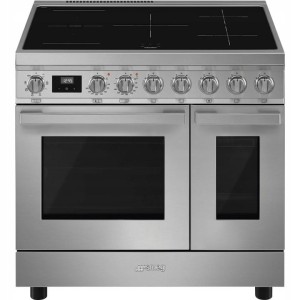 Kuchnia wolnostojąca z płytą indukcyjną 90cm Smeg CPF92IMX