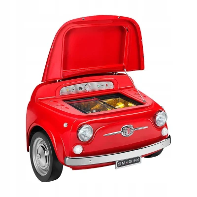 Minibar wolnostojący 100l wys. 83cm Smeg SMEG500R