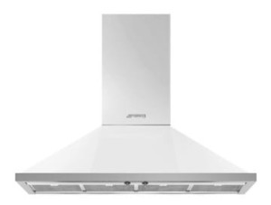 Okap 120cm 777 m³/h 3 prędkości LED Smeg KPF12WH