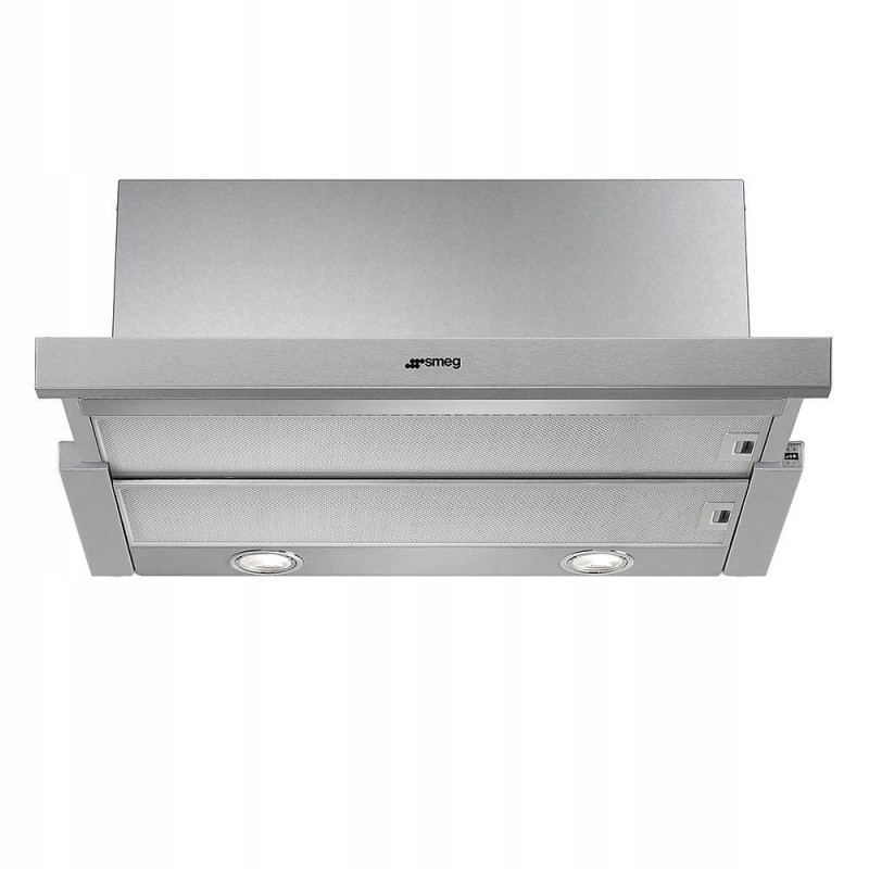 Okap 60cm 581m³/h 3 prędkości LED Smeg KSET600XE
