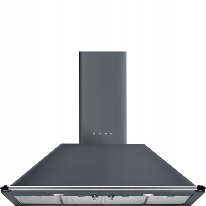 Okap przyścienny 110cm 788m³/h 3 prędkości LED Smeg KT110GRE