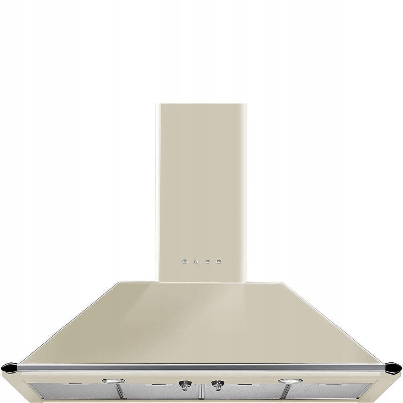 Okap przyścienny 110cm 788m³/h 3 prędkości LED Smeg KT110PE