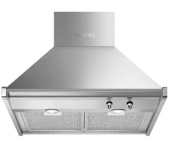 Okap przyścienny 70cm 788 m³/h 3 prędkości LED Smeg KD70XE