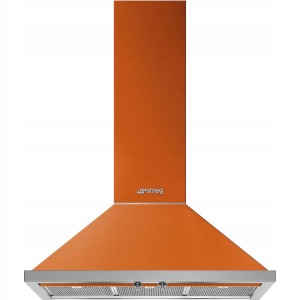 Okap przyścienny 90cm 781 m³/h 3 prędkości LED Smeg KPF9OR