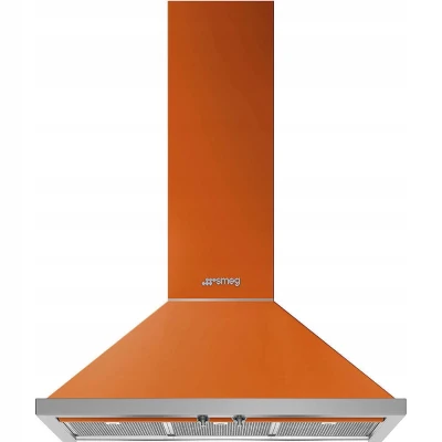 Okap przyścienny 90cm 781 m³/h 3 prędkości LED Smeg KPF9OR