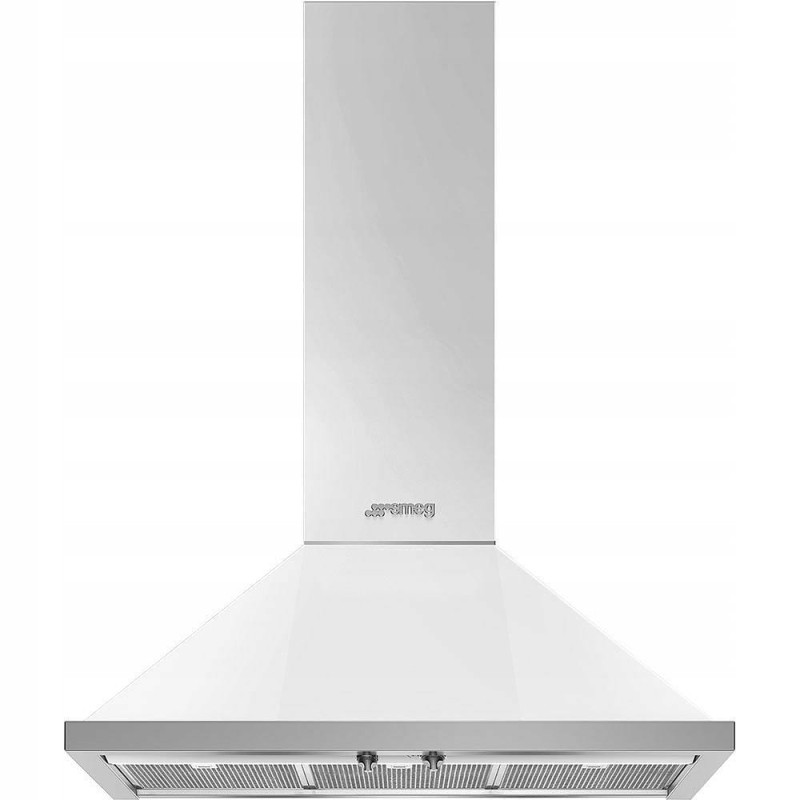 Okap przyścienny 90cm 781 m³/h 3 prędkości LED Smeg KPF9WH