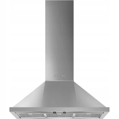 Okap przyścienny 90cm 781 m³/h 3 prędkości LED Smeg KPF9X